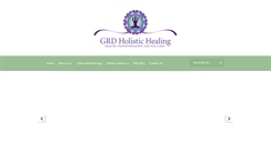 Desktop Screenshot of grdhealing.com